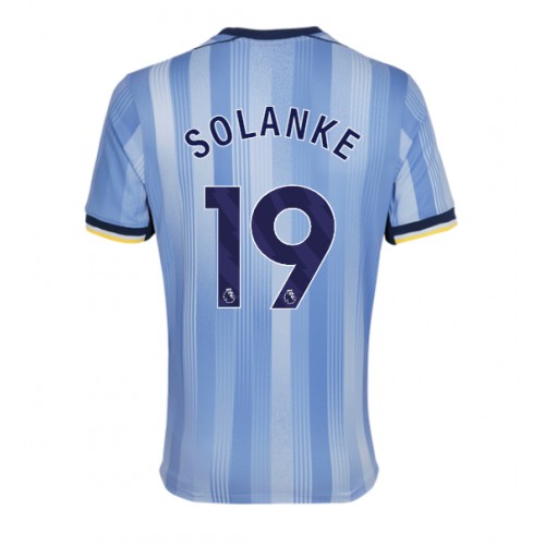 Pánský Fotbalový dres Tottenham Hotspur Dominic Solanke #19 2024-25 Venkovní Krátký Rukáv